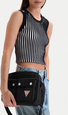 Listonoszka elegancka Guess Jeans ze sklepu: MODIVO w kategorii: Listonoszki - zdjęcie WP-EBWP-BKLVO-LN0_5906751862094