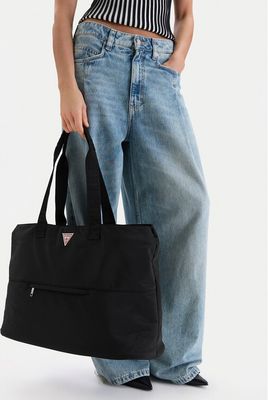 Shopper bag na wakacje Guess Jeans ze sklepu: MODIVO w kategorii: Torby Shopper bag - zdjęcie WP-EBWP-BKLVO-LN0_5906751862124