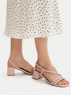 Sandały damskie na lato Nine West ze sklepu: MODIVO w kategorii: Sandały damskie - zdjęcie WP-EBWP-BKLVO-LN0_5906751886878