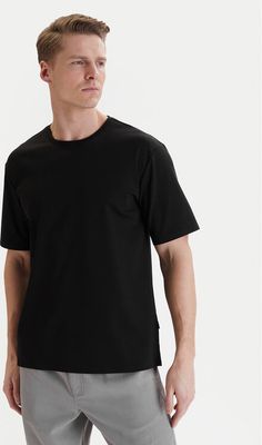 Nautica - T-shirt męski wiosenny ze sklepu: MODIVO w kategorii: T-shirty męskie - zdjęcie WP-EBWP-BKLVO-LN0_5906751902561