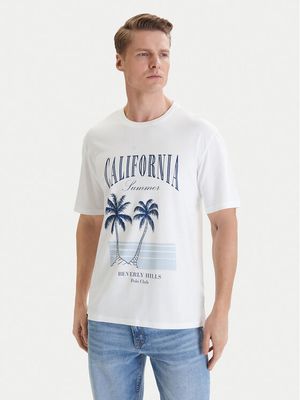 T-shirt męski w stylu młodzieżowym BEVERLY HILLS POLO CLUB ze sklepu: MODIVO w kategorii: T-shirty męskie - zdjęcie WP-EBWP-BKLVO-LN0_5906751911655