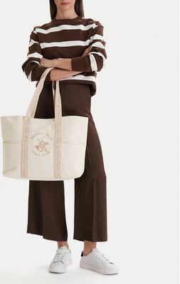 Shopper bag wakacyjna BEVERLY HILLS POLO CLUB ze sklepu: MODIVO w kategorii: Torby Shopper bag - zdjęcie WP-EBWP-BKLVO-LN0_5906751911815