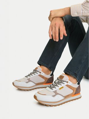 Buty sportowe męskie wiosenne Guess Jeans ze sklepu: MODIVO w kategorii: Buty sportowe męskie - zdjęcie WP-EBWP-BKLVO-LN0_5906751958100