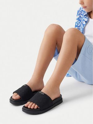 Guess - Klapki dziecięce letnie ze sklepu: MODIVO w kategorii: Klapki dziecięce - zdjęcie WP-EBWP-BKLVO-LN0_5906751983980
