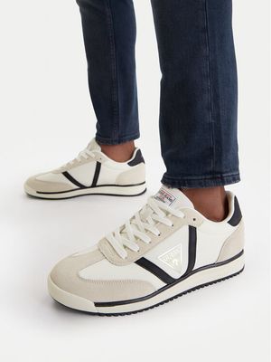 Buty sportowe męskie na wiosnę Guess Jeans ze sklepu: MODIVO w kategorii: Buty sportowe męskie - zdjęcie WP-EBWP-BKLVO-LN0_5907964007654