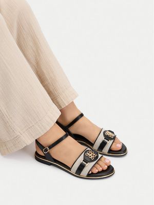 Sandały damskie na lato Nine West ze sklepu: MODIVO w kategorii: Sandały damskie - zdjęcie WP-EBWP-BKLVO-LN0_5907964010609