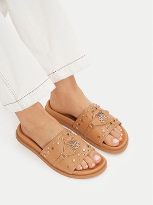 Klapki damskie na lato Nine West ze sklepu: MODIVO w kategorii: Klapki damskie - zdjęcie WP-EBWP-BKLVO-LN0_5907964029175