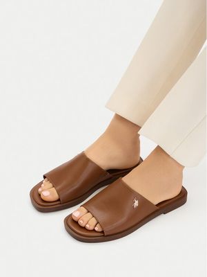 Klapki damskie na lato U.S Polo Assn. ze sklepu: MODIVO w kategorii: Klapki damskie - zdjęcie WP-EBWP-BKLVO-LN0_5907964043164