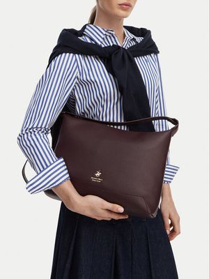 Listonoszka elegancka BEVERLY HILLS POLO CLUB ze sklepu: MODIVO w kategorii: Listonoszki - zdjęcie WP-EBWP-BKLVO-LN0_5907964075912