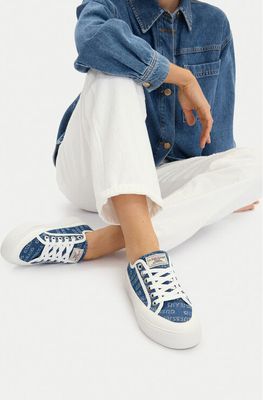 Trampki damskie na wiosnę Guess Jeans ze sklepu: MODIVO w kategorii: Trampki damskie - zdjęcie WP-EBWP-BKLVO-LN0_5907964077343