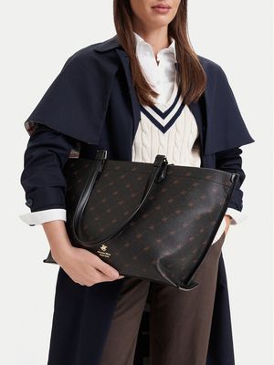 Shopper bag elegancka BEVERLY HILLS POLO CLUB ze sklepu: MODIVO w kategorii: Torby Shopper bag - zdjęcie WP-EBWP-BKLVO-LN0_5907964217091