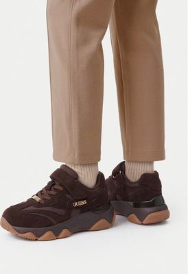 Guess - Buty sportowe dziecięce ze sklepu: MODIVO w kategorii: Buty sportowe dziecięce - zdjęcie WP-EBWP-BKLVO-LN0_5907964254270
