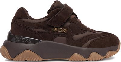 Guess - Buty sportowe dziecięce ze sklepu: MODIVO w kategorii: Buty sportowe dziecięce - zdjęcie WP-EBWP-BKLVO-LN0_5907964254270