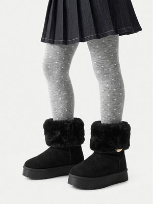 Buty zimowe dziecięce zimowe DeeZee ze sklepu: MODIVO w kategorii: Buty zimowe dziecięce - zdjęcie WP-EBWP-BKLVO-LN0_5907964265535