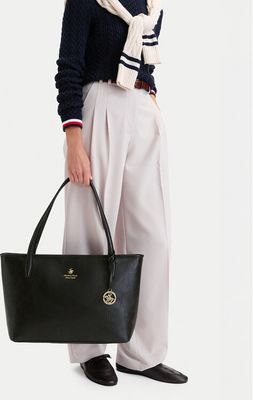 Shopper bag elegancka BEVERLY HILLS POLO CLUB ze sklepu: MODIVO w kategorii: Torby Shopper bag - zdjęcie WP-EBWP-BKLVO-LN0_5907964298779