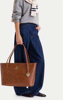 Shopper bag BEVERLY HILLS POLO CLUB ze sklepu: MODIVO w kategorii: Torby Shopper bag - zdjęcie WP-EBWP-BKLVO-LN0_5907964298809