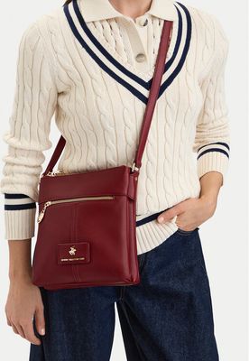 Listonoszka elegancka BEVERLY HILLS POLO CLUB ze sklepu: MODIVO w kategorii: Listonoszki - zdjęcie WP-EBWP-BKLVO-LN0_5907964360339