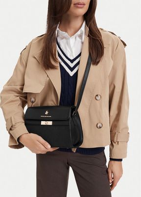 Listonoszka elegancka BEVERLY HILLS POLO CLUB ze sklepu: MODIVO w kategorii: Listonoszki - zdjęcie WP-EBWP-BKLVO-LN0_5907964360384