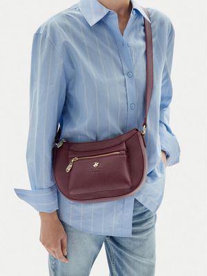 Listonoszka elegancka BEVERLY HILLS POLO CLUB ze sklepu: MODIVO w kategorii: Listonoszki - zdjęcie WP-EBWP-BKLVO-LN0_5907964407515
