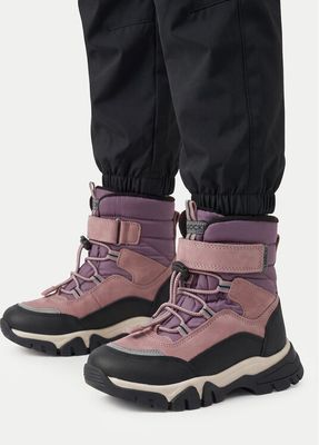 Buty zimowe dziecięce na rzepy Lasocki Young ze sklepu: MODIVO w kategorii: Buty zimowe dziecięce