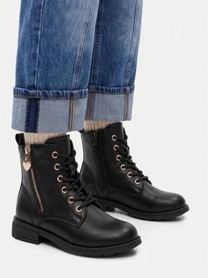 Buty zimowe dziecięce na zimę DeeZee ze sklepu: MODIVO w kategorii: Buty zimowe dziecięce