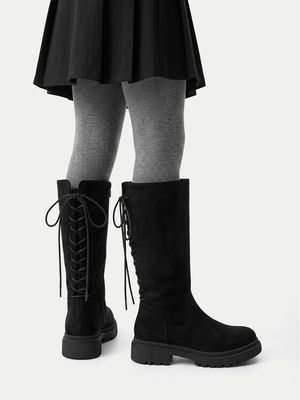 Buty zimowe dziecięce na zimę DeeZee ze sklepu: MODIVO w kategorii: Buty zimowe dziecięce - zdjęcie WP-EBWP-BKLVO-LN0_5907964482918