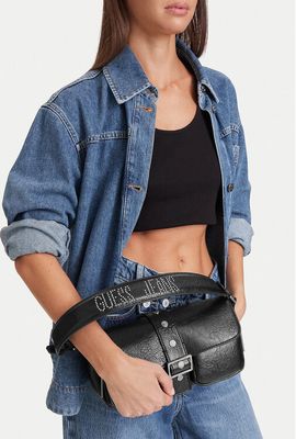 Listonoszka elegancka Guess Jeans ze sklepu: MODIVO w kategorii: Listonoszki - zdjęcie WP-EBWP-BKLVO-LN0_5907964503798