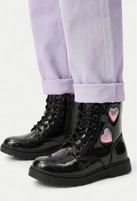 Buty zimowe dziecięce na zimę DeeZee ze sklepu: MODIVO w kategorii: Buty zimowe dziecięce - zdjęcie WP-EBWP-BKLVO-LN0_5907964512035