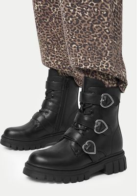 Buty zimowe dziecięce na zimę DeeZee ze sklepu: MODIVO w kategorii: Buty zimowe dziecięce - zdjęcie WP-EBWP-BKLVO-LN0_5907964535393