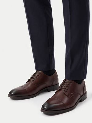 Buty eleganckie męskie jesienne Gino Rossi ze sklepu: MODIVO w kategorii: Buty eleganckie męskie - zdjęcie WP-EBWP-BKLVO-LN0_5907964536321