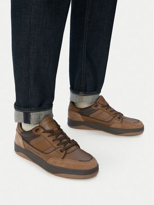 Buty sportowe męskie na jesień Guess Jeans ze sklepu: MODIVO w kategorii: Buty sportowe męskie - zdjęcie WP-EBWP-BKLVO-LN0_5907964536529