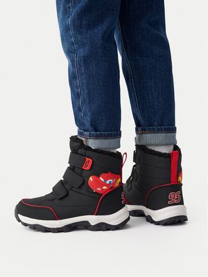 Buty zimowe dziecięce na zimę Cars ze sklepu: MODIVO w kategorii: Buty zimowe dziecięce - zdjęcie WP-EBWP-BKLVO-LN0_5907964538080