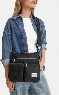 Guess Jeans - Listonoszka elegancka ze sklepu: MODIVO w kategorii: Listonoszki - zdjęcie WP-EBWP-BKLVO-LN0_5907964566823