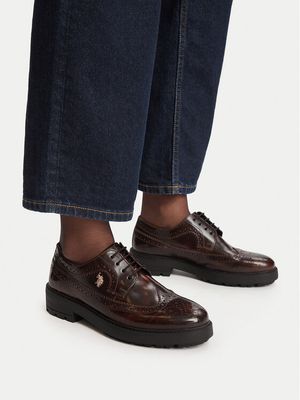 Półbuty damskie jesienne U.S Polo Assn. ze sklepu: MODIVO w kategorii: Półbuty damskie