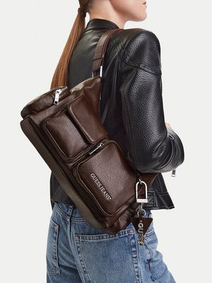 Listonoszka elegancka Guess Jeans ze sklepu: MODIVO w kategorii: Listonoszki - zdjęcie WP-EBWP-BKLVO-LN0_5907964616740