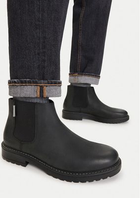 Buty zimowe męskie zimowe Guess Jeans ze sklepu: MODIVO w kategorii: Buty zimowe męskie - zdjęcie WP-EBWP-BKLVO-LN0_5907964617891