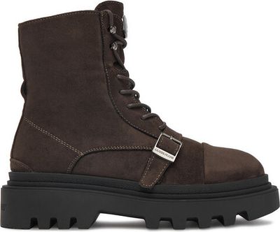 Botki jesienne Guess Jeans ze sklepu: MODIVO w kategorii: Botki