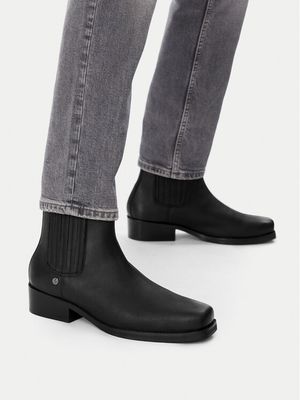 Buty zimowe męskie na zimę Guess Jeans ze sklepu: MODIVO w kategorii: Buty zimowe męskie - zdjęcie WP-EBWP-BKLVO-LN0_5907964648956