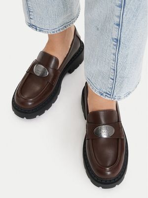 Lordsy jesienne Guess Jeans ze sklepu: MODIVO w kategorii: Lordsy damskie - zdjęcie WP-EBWP-BKLVO-LN0_5907964673996