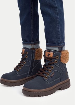 Buty zimowe dziecięce na zimę BEVERLY HILLS POLO CLUB ze sklepu: MODIVO w kategorii: Buty zimowe dziecięce - zdjęcie WP-EBWP-BKLVO-LN0_5907964688143