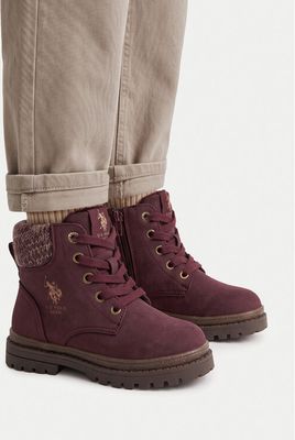 Buty zimowe dziecięce na zimę U.S Polo Assn. ze sklepu: MODIVO w kategorii: Buty zimowe dziecięce