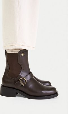 Botki jesienne BEVERLY HILLS POLO CLUB ze sklepu: MODIVO w kategorii: Botki - zdjęcie WP-EBWP-BKLVO-LN0_5907964756170