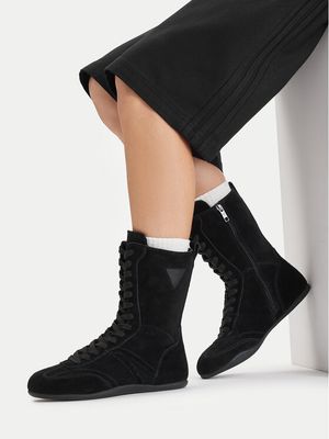 Botki jesienne Guess Jeans ze sklepu: MODIVO w kategorii: Botki - zdjęcie WP-EBWP-BKLVO-LN0_5907964761679