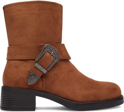 Botki jesienne Guess Jeans ze sklepu: MODIVO w kategorii: Botki - zdjęcie WP-EBWP-BKLVO-LN0_5907964762072