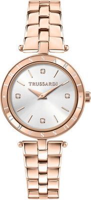 Zegarek Trussardi ze sklepu: MODIVO w kategorii: Zegarki - zdjęcie WP-EBWP-BKLVO-LN0_8033288985921