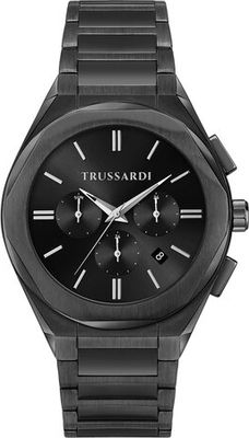 Zegarek elegancki Trussardi ze sklepu: MODIVO w kategorii: Zegarki - zdjęcie WP-EBWP-BKLVO-LN0_8033288990499