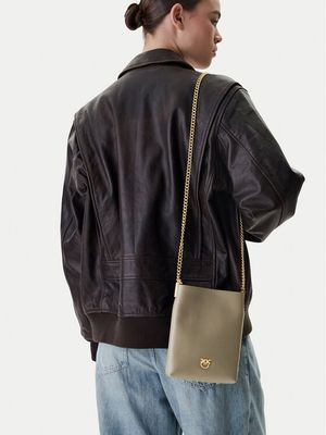 Kopertówka elegancka Pinko ze sklepu: MODIVO w kategorii: Kopertówki - zdjęcie WP-EBWP-BKLVO-LN0_8053177204964