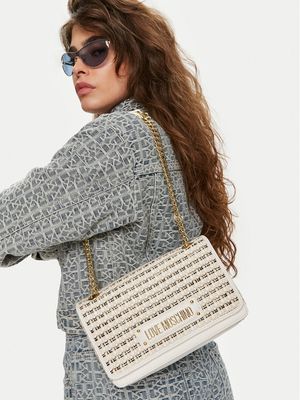 Listonoszka elegancka Love Moschino ze sklepu: MODIVO w kategorii: Listonoszki - zdjęcie WP-EBWP-BKLVO-LN0_8054388082228