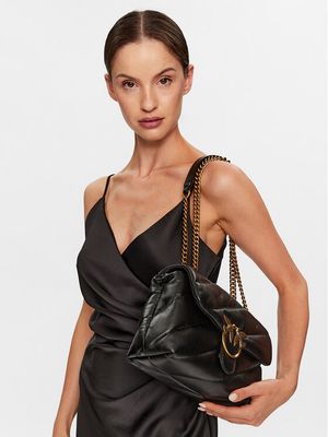 Kopertówka elegancka Pinko ze sklepu: MODIVO w kategorii: Kopertówki - zdjęcie WP-EBWP-BKLVO-LN0_8055209866317