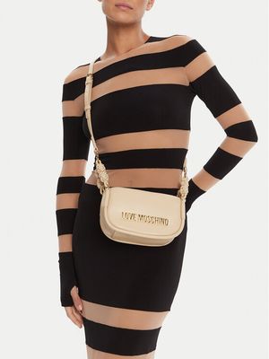 Listonoszka elegancka Love Moschino ze sklepu: MODIVO w kategorii: Listonoszki - zdjęcie WP-EBWP-BKLVO-LN0_8057623816817